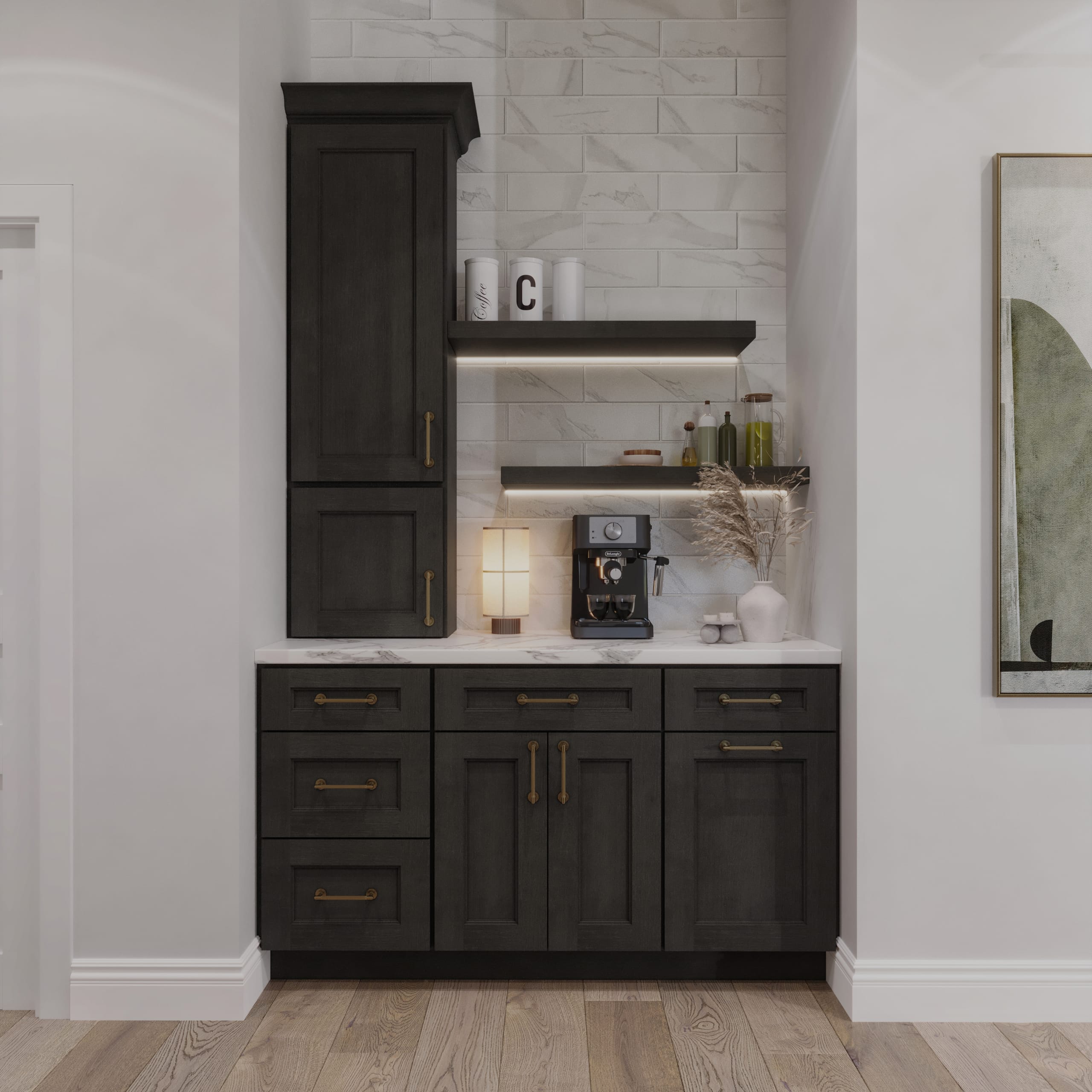 Kitchen Double Shaker Style cabinetry - DSG3