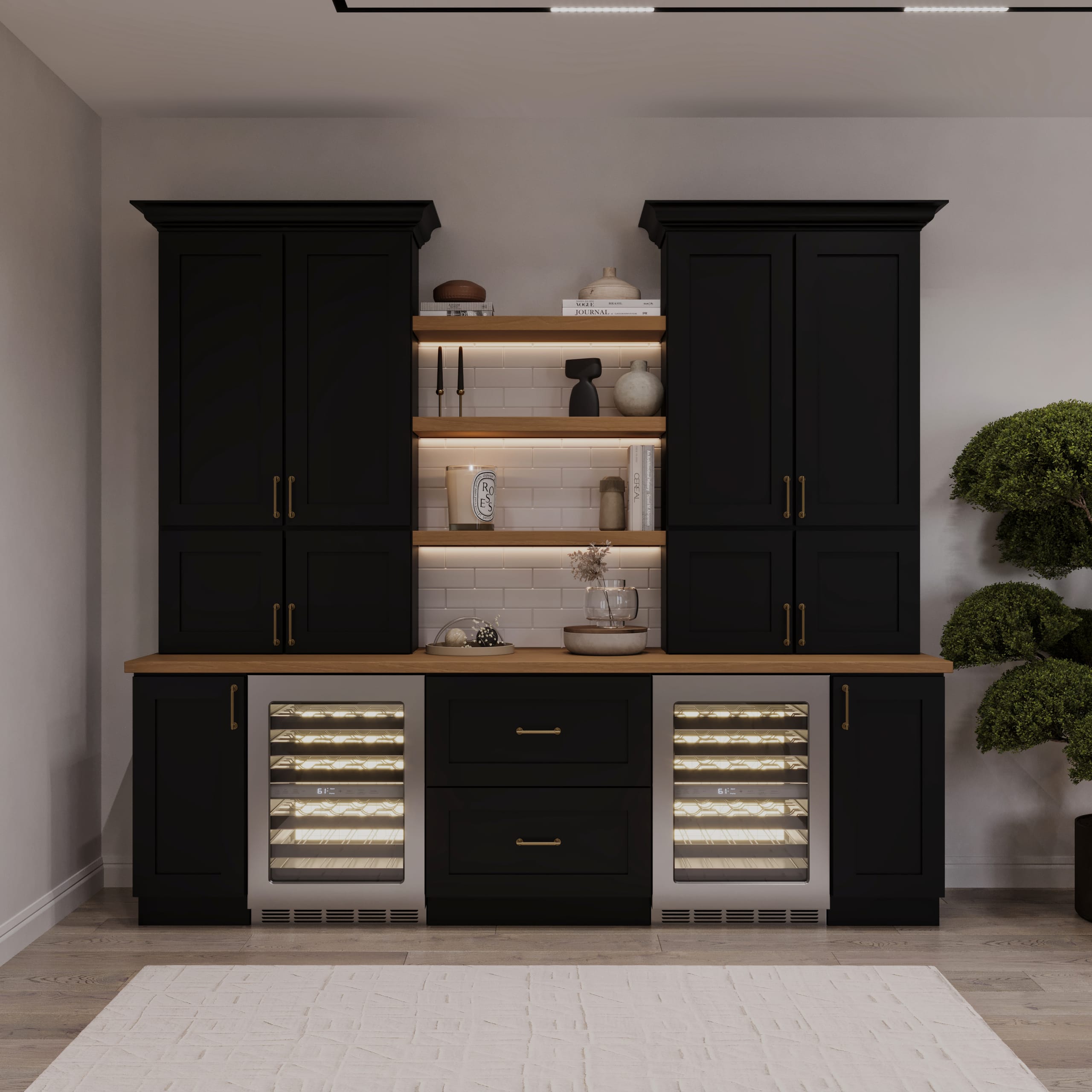 Kitchen Shaker Style Charm Collection cabinetry - IB2